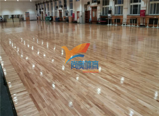 北京体育大学体操馆地板